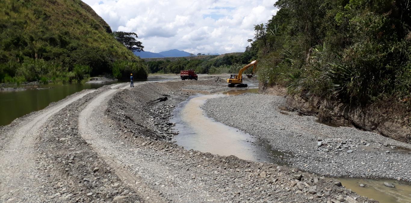 OBRAS EN LA BOCATOMA DE BUGALAGRANDE REQUIEREN CARRETEABLE 