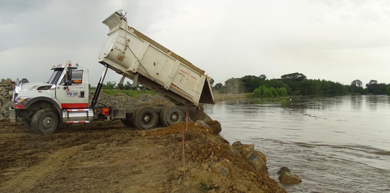 2.600 MILLONES PARA CONTROL DE EROSIÓN DE ORILLA EN EL RÍO CAUCA