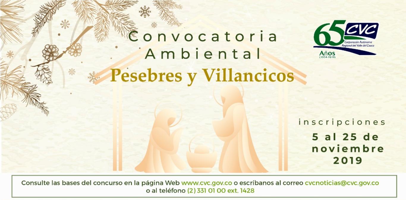 CONCURSE Y GANE CON SU VILLANCICO O PESEBRE 100% AMBIENTAL