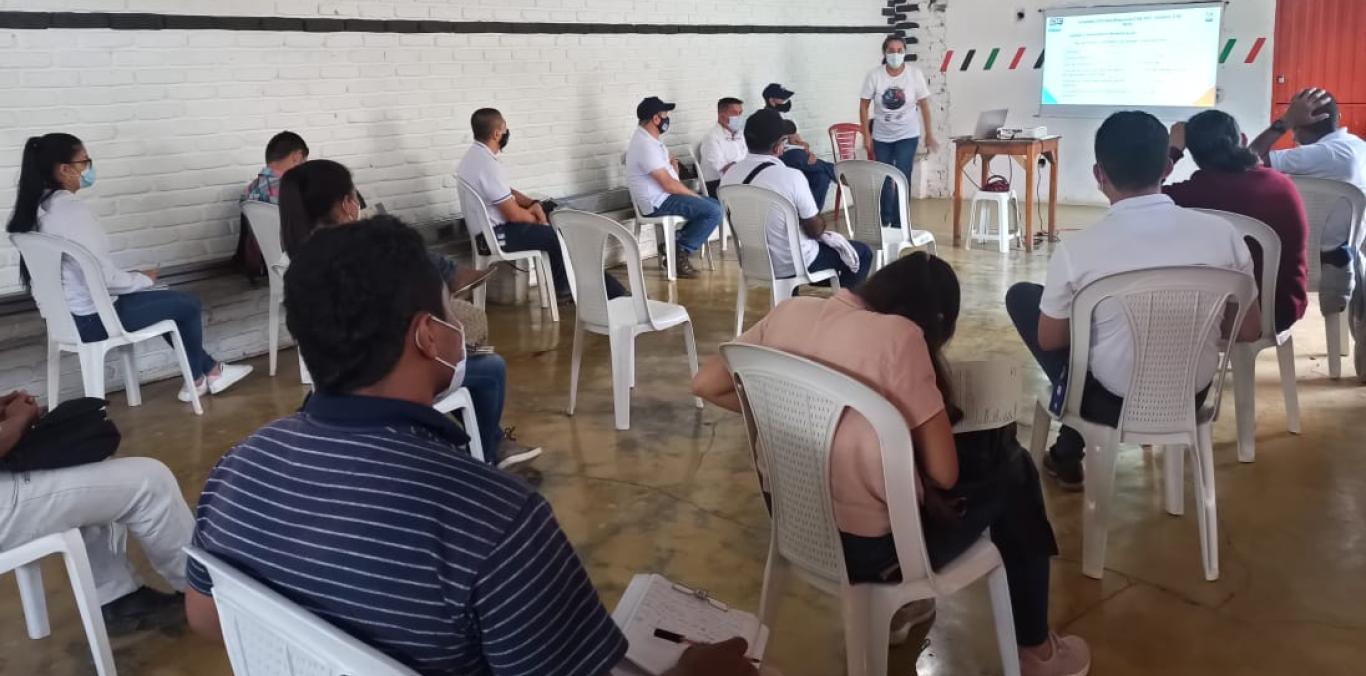 INSTAURAN COMITÉ DE COMANEJO DEL DRMI GUACAS-CALAMAR EN BOLÍVAR