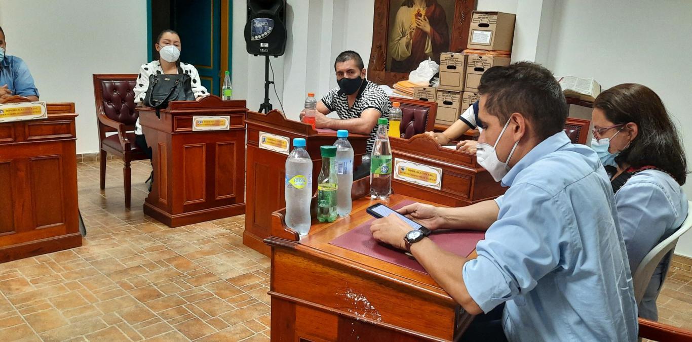 CVC SOCIALIZÓ SU GESTIÓN ANTE EL CONCEJO MUNICIPAL DE ALCALÁ