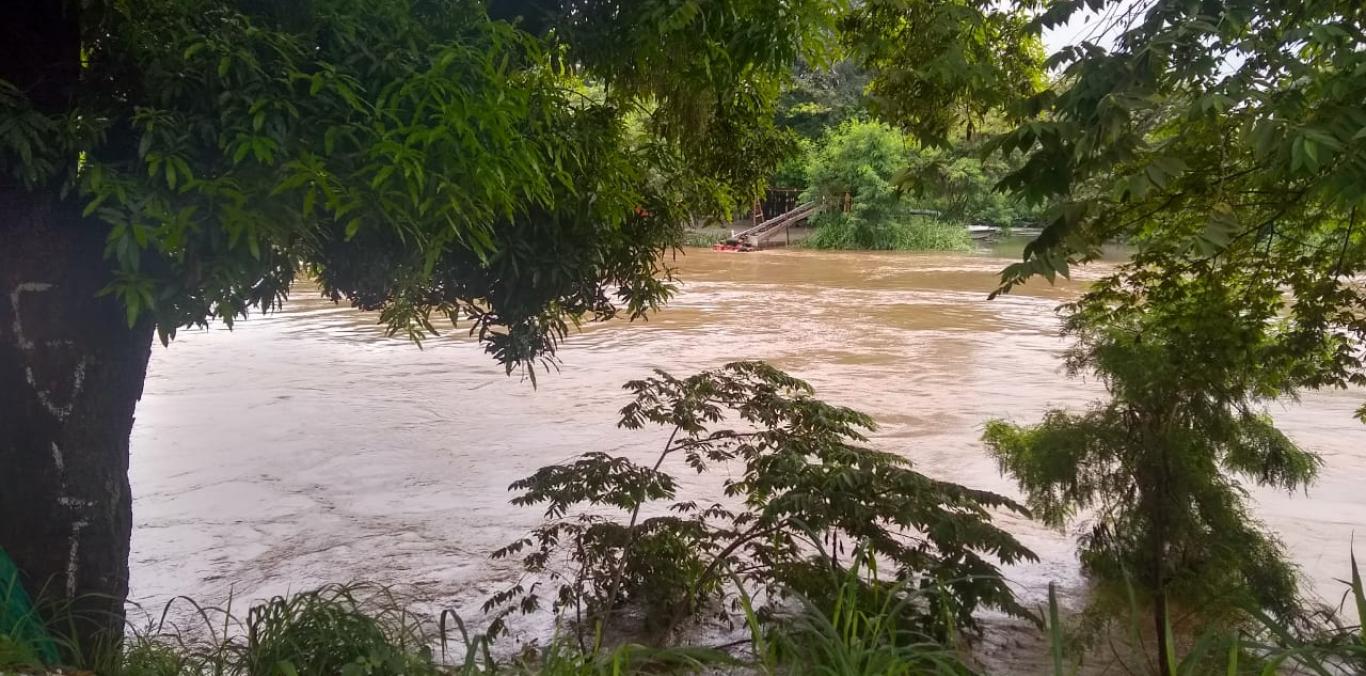 CVC Y GESTIÓN DEL RIESGO DE PALMIRA Y CANDELARIA REVISAN ESTADO DE LAS OBRAS DE PROTECCIÓN SOBRE EL RÍO CAUCA 
