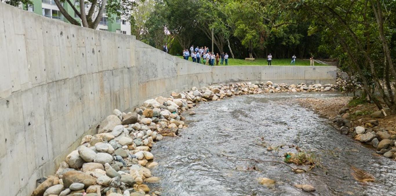CALI RECIBE 8 OBRAS PARA MITIGAR RIESGO DE INUNDACIONES DEL RÍO MELÉNDEZ