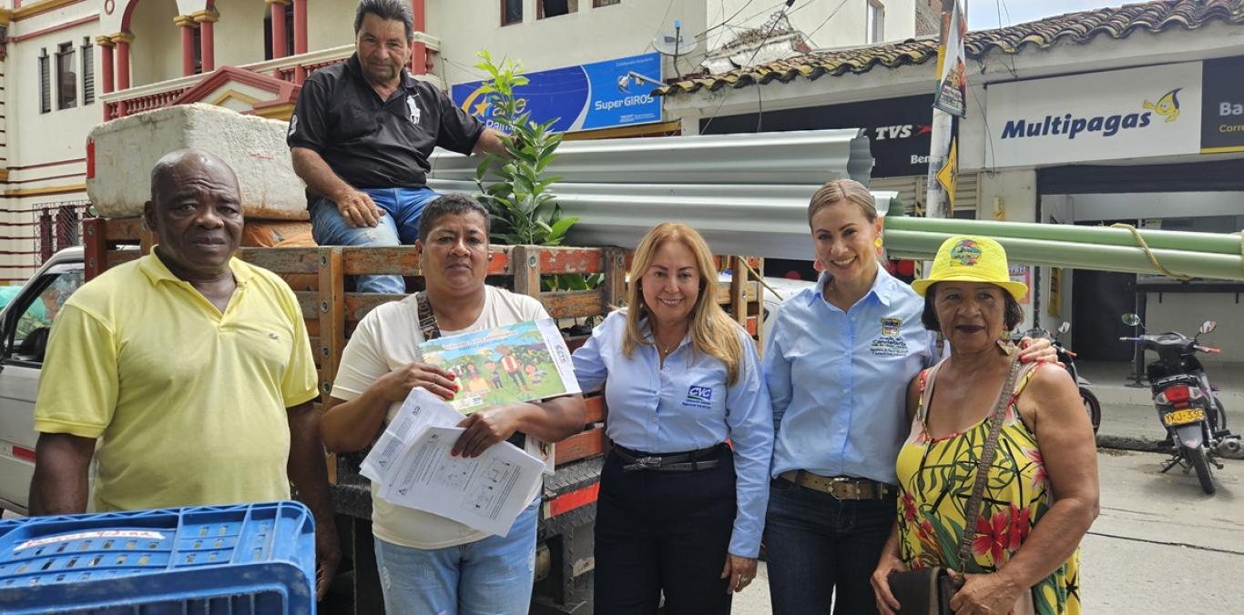 134 FAMILIAS CAMPESINAS DE CANDELARIA, PALMIRA Y FLORIDA RECIBIERON KITS DE SEGURIDAD ALIMENTARIA