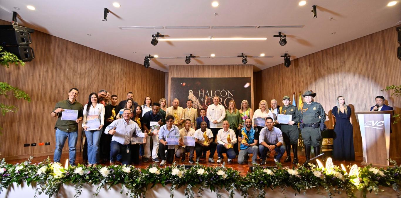 CON 8 HALCONES DE ORO LA CVC PREMIÓ LOS MEJORES TRABAJOS POR EL AMBIENTE EN EL 2025