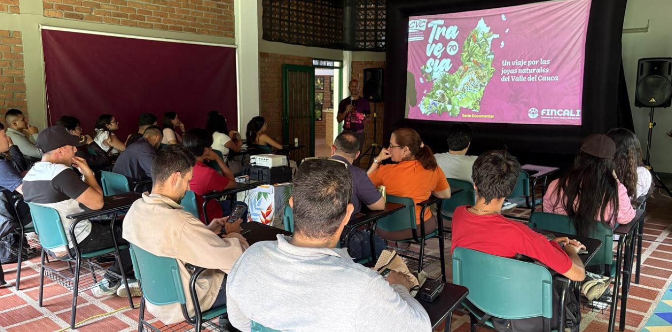 CEA PARQUE DE LAS HELICONIAS FUE EL ESCENARIO PARA LA ÚLTIMA FUNCIÓN DEL DOCUMENTAL TRAVESÍA 70