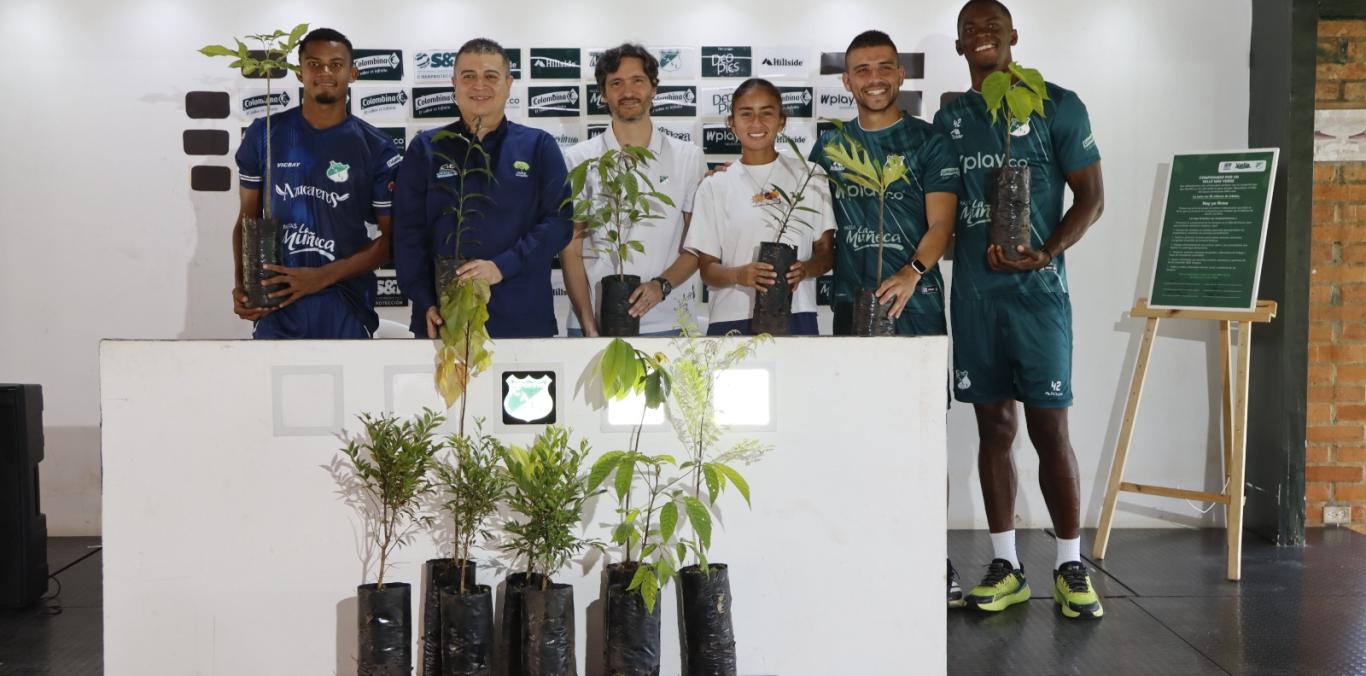 CON PRIMEROS 50 ÁRBOLES DEPORTIVO CALI SE UNE A ‘VALLE MÁS VERDE’ DE LA CVC