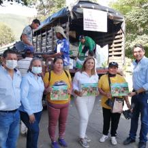 58 FAMILIAS CAMPESINAS DE DAGUA RECIBIERON INSUMOS DE SEGURIDAD ALIMENTARIA