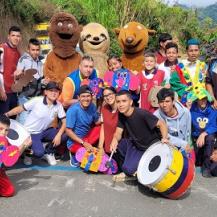 LA CVC PARTICIPÓ EN LAS BODAS DE ORO DE LA I.E GILBERTO ALZATE AVENDAÑO-SEDE ALBÁN, EN EL CAIRO 