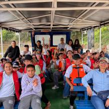 EL VUELO DEL GARZÓN AZUL: UNA AVENTURA EDUCATIVA POR EL RÍO CAUCA