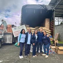 67 FAMILIAS DE SEVILLA RECIBIERON KITS DE SEGURIDAD ALIMENTARIA