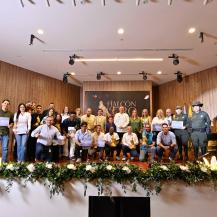 CON 8 HALCONES DE ORO LA CVC PREMIÓ LOS MEJORES TRABAJOS POR EL AMBIENTE EN EL 2025