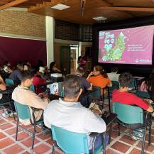 CEA PARQUE DE LAS HELICONIAS FUE EL ESCENARIO PARA LA ÚLTIMA FUNCIÓN DEL DOCUMENTAL TRAVESÍA 70