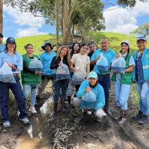 SIEMBRA DE 3.000 ALEVINOS DE BOCACHICO FORTALECE LA BIODIVERSIDAD EN CUENCAS HÍDRICAS DEL NORTE DEL VALLE
