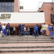                    LA CVC RECHAZA LOS HECHOS DE VIOLENCIA PRESENTADOS HOY EN SU SEDE DE CALI Y ACLARA EL ALCANCE DE LA MEDIDA PREVENTIVA IMPUESTA A REFINAL S.A.S.