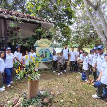 LA RUTA VALLE DE LOS SUEÑOS LLEVÓ A ESTUDIANTES DE DAGUA AL CEA BUITRE DE CIÉNAGA, EN SONSO