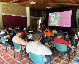 CEA PARQUE DE LAS HELICONIAS FUE EL ESCENARIO PARA LA ÚLTIMA FUNCIÓN DEL DOCUMENTAL TRAVESÍA 70