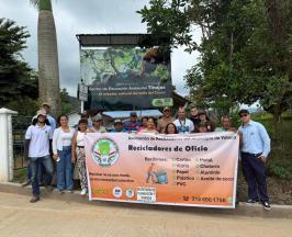 GUARDIANES DEL RECICLAJE CELEBRAN SU LABOR EN LA RESERVA DE YOTOCO