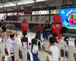 ROQUE Y RUPITO ENCENDIERON LA IMAGINACIÓN DE LOS NIÑOS EN SAN PEDRO