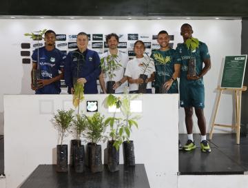 CON PRIMEROS 50 ÁRBOLES DEPORTIVO CALI SE UNE A ‘VALLE MÁS VERDE’ DE LA CVC