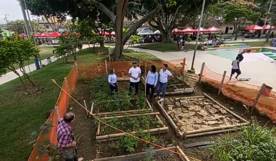 ARTICULACIÓN DEL DEPORTE Y LAS HUERTAS COMUNITARIAS EN BUGA