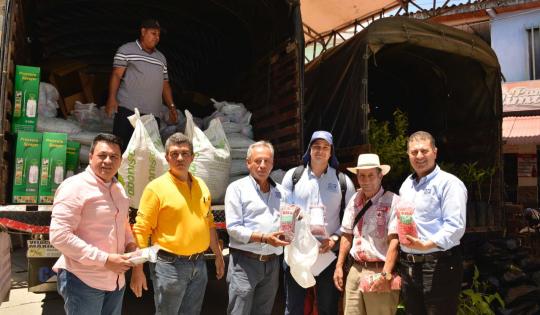 EN ANSERMANUEVO, LA CVC LLEGÓ A 5.500 FAMILIAS BENEFICIADAS CON EL PROGRAMA "POR UN CAMPO MÁS SOSTENIBLE"