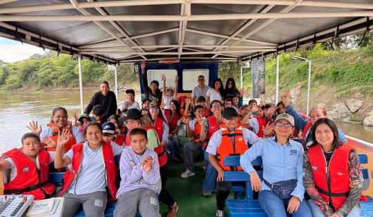 EL VUELO DEL GARZÓN AZUL: UNA AVENTURA EDUCATIVA POR EL RÍO CAUCA