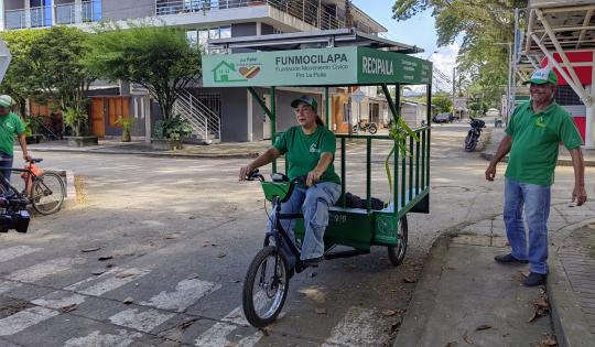 “RECICLETA”: MOVILIDAD SOLAR AL SERVICIO DEL RECICLAJE EN EL CORREGIMIENTO LA PAILA