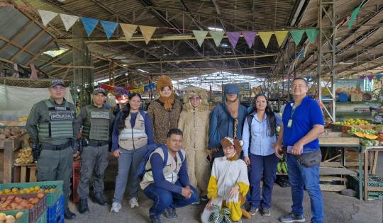 CVC REFUERZA LA PROTECCIÓN DE LA FAUNA Y FLORA EN YUMBO PREVIO A SEMANA SANTA