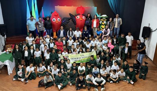 CVC FORTALECE LA EDUCACIÓN AMBIENTAL EN SEVILLA, MEDIANTE LA ESTRATEGIA PÉGATE AL PARCHE CON ROQUE Y RUPITO