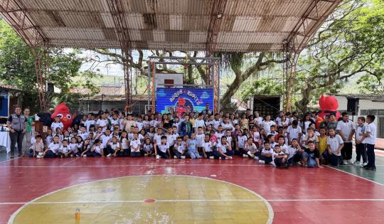 ANSERMANUEVO VIVIÓ UNA JORNADA DE EDUCACIÓN AMBIENTAL, JUNTO A ROQUE Y RUPITO