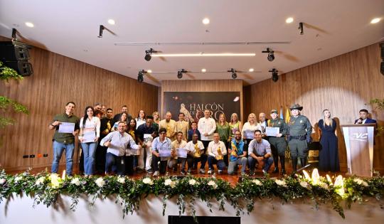 VUELVE EL HALCÓN DE ORO, UN RECONOCIMIENTO AL TRABAJO AMBIENTAL EN EL VALLE