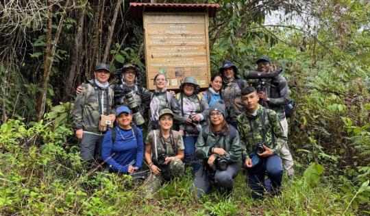 EL ÁGUILA CELEBRÓ SU SEGUNDO FESTIVAL DE AVES, CON EDUCACIÓN AMBIENTAL Y PAJAREO